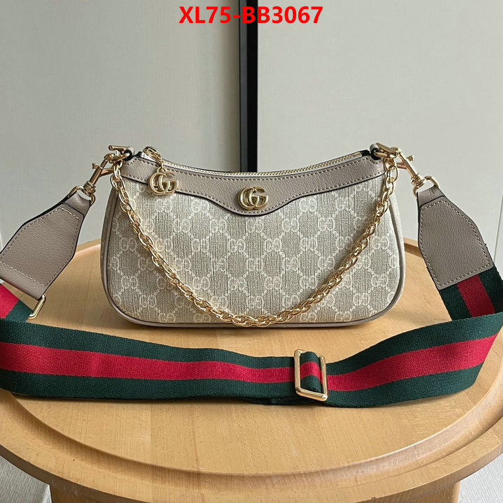 Gucci Bags(4A)-Crossbody- best like ID: BB3067 $: 75USD,