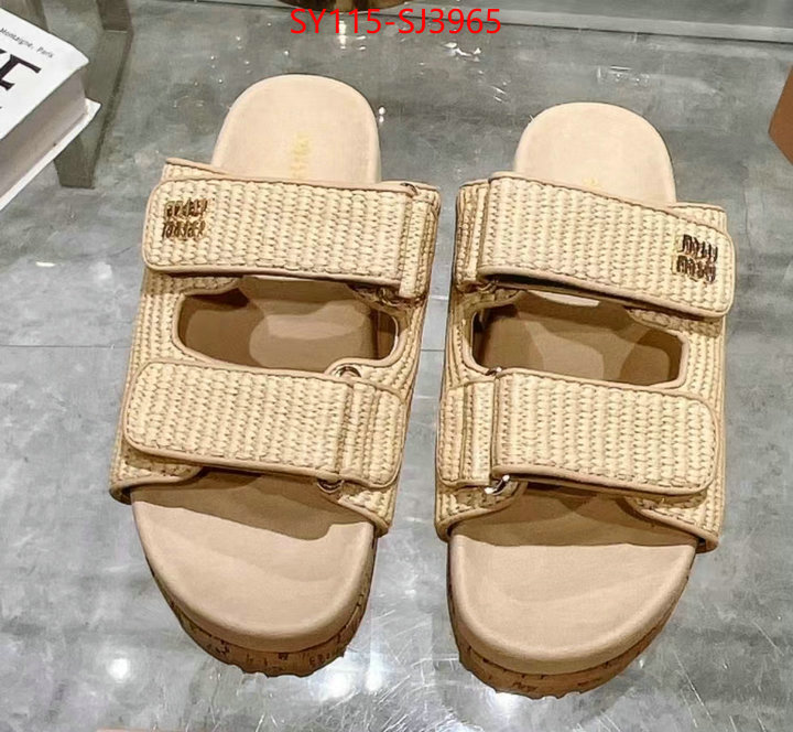 Women Shoes-Miu Miu what best replica sellers ID: SJ3965 $: 115USD