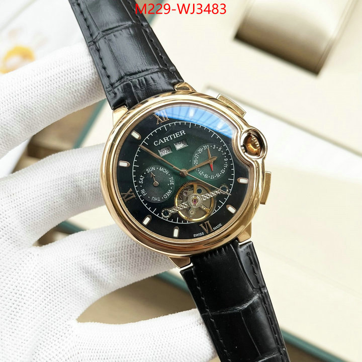 Watch(TOP)-Cartier customize best quality replica ID: WJ3483 $: 229USD