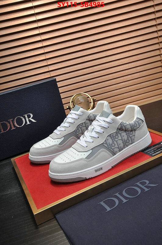 Men shoes-Dior best aaaaa ID: SB4985 $: 115USD