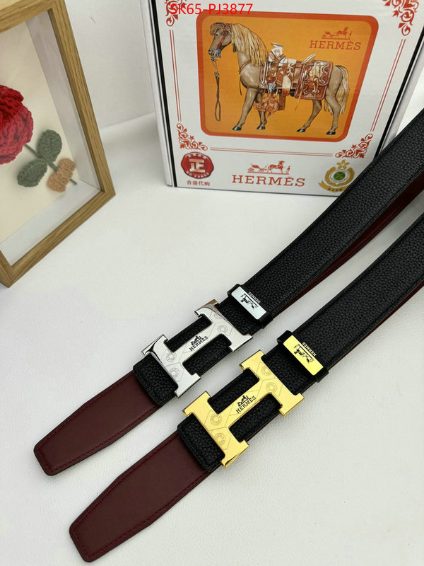 Belts-Hermes brand designer replica ID: PJ3877 $: 65USD