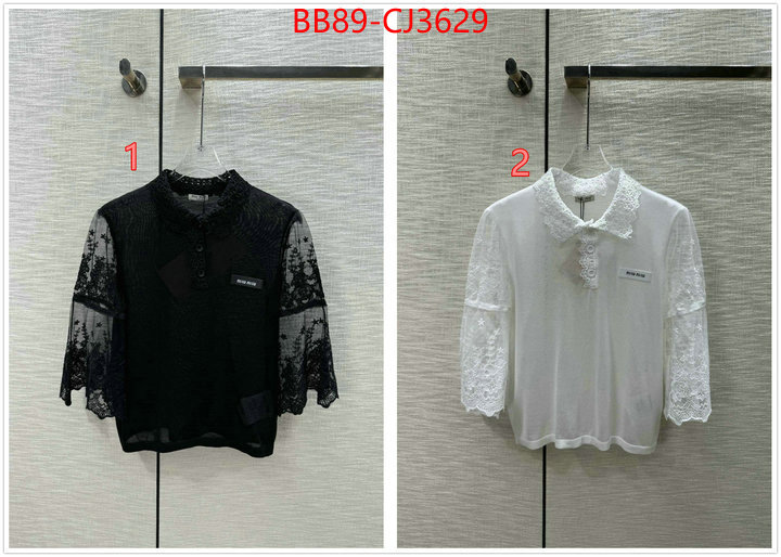 Clothing-MIU MIU best wholesale replica ID: CJ3629 $: 89USD