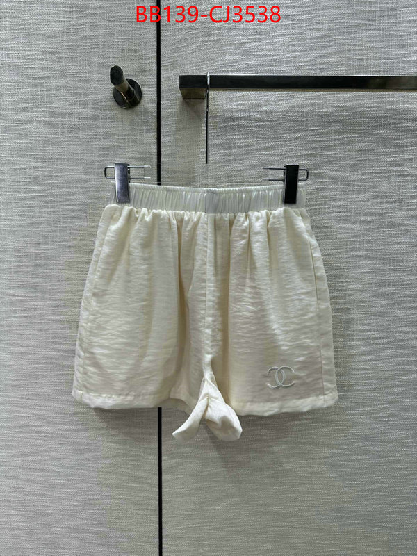 Clothing-Chanel wholesale designer shop ID: CJ3538 $: 139USD