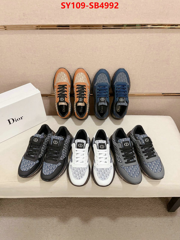 Men shoes-Dior we provide top cheap aaaaa ID: SB4992 $: 109USD