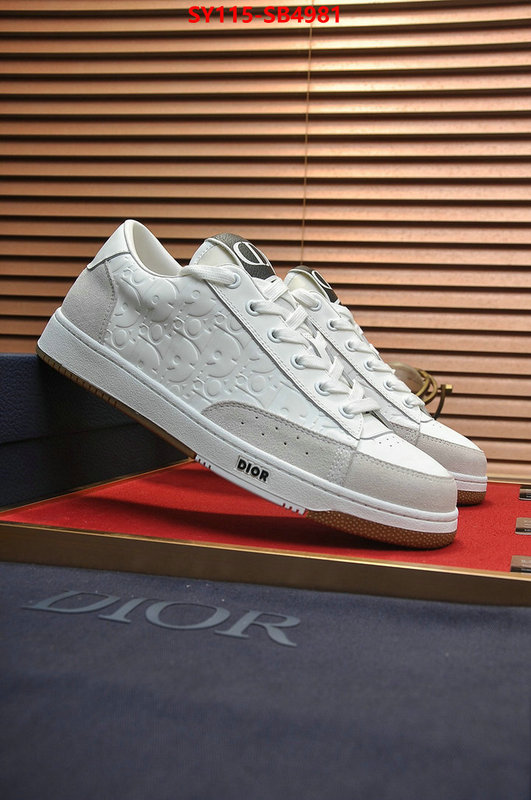 Men shoes-Dior designer 1:1 replica ID: SB4981 $: 115USD