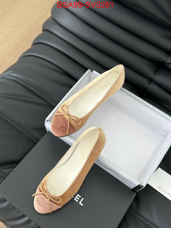 Women Shoes-Chanel copy aaaaa ID: SV3261 $: 99USD
