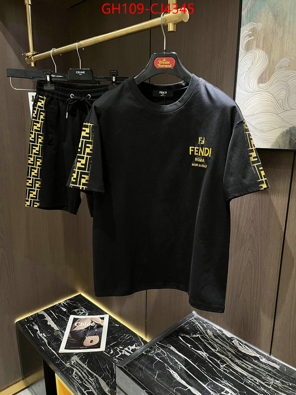 Clothing-Fendi replica aaaaa+ designer ID: CJ4345 $: 109USD