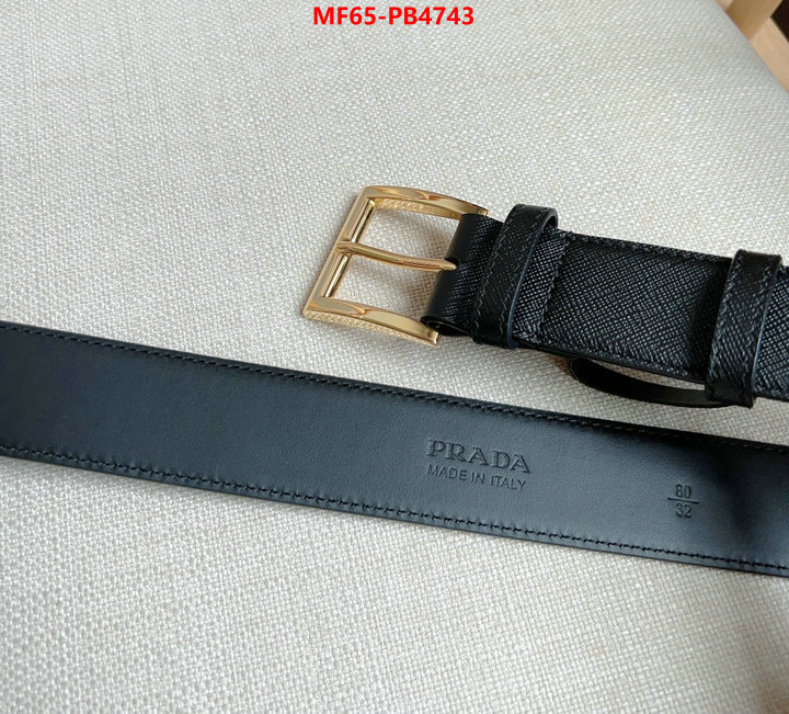 Belts-Prada luxury ID: PB4743 $: 65USD