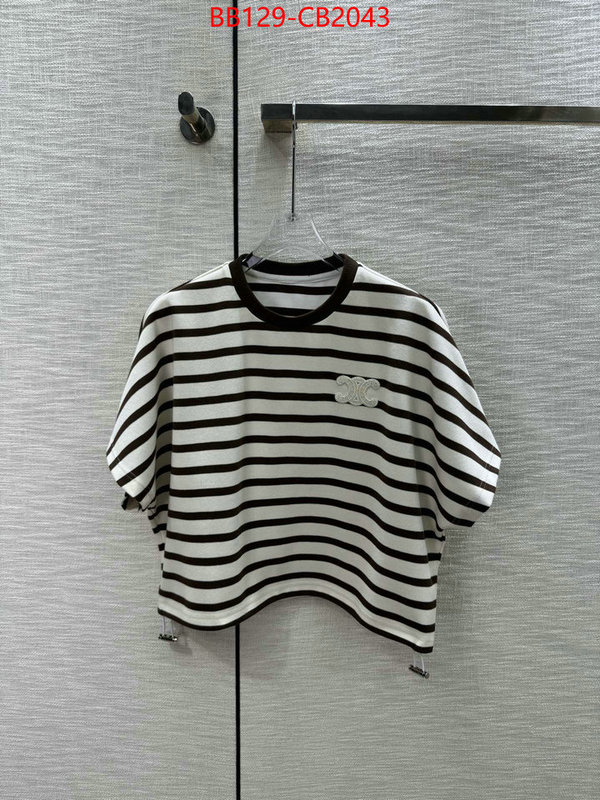 Clothing-Celine best knockoff ID: CB2043 $: 129USD