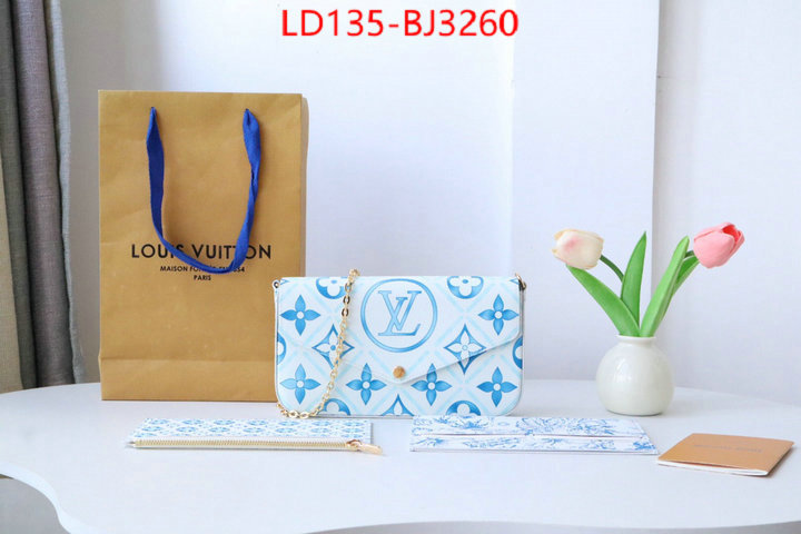 LV Bags(TOP)-New Wave Multi-Pochette- knockoff highest quality ID: BJ3260 $: 135USD,