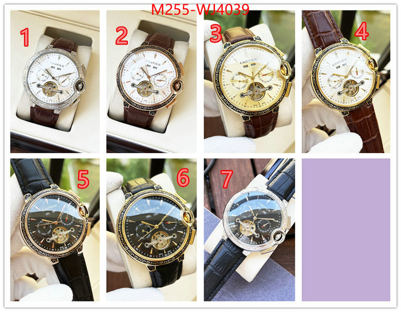 Watch(TOP)-Cartier top brands like ID: WJ4039 $: 255USD