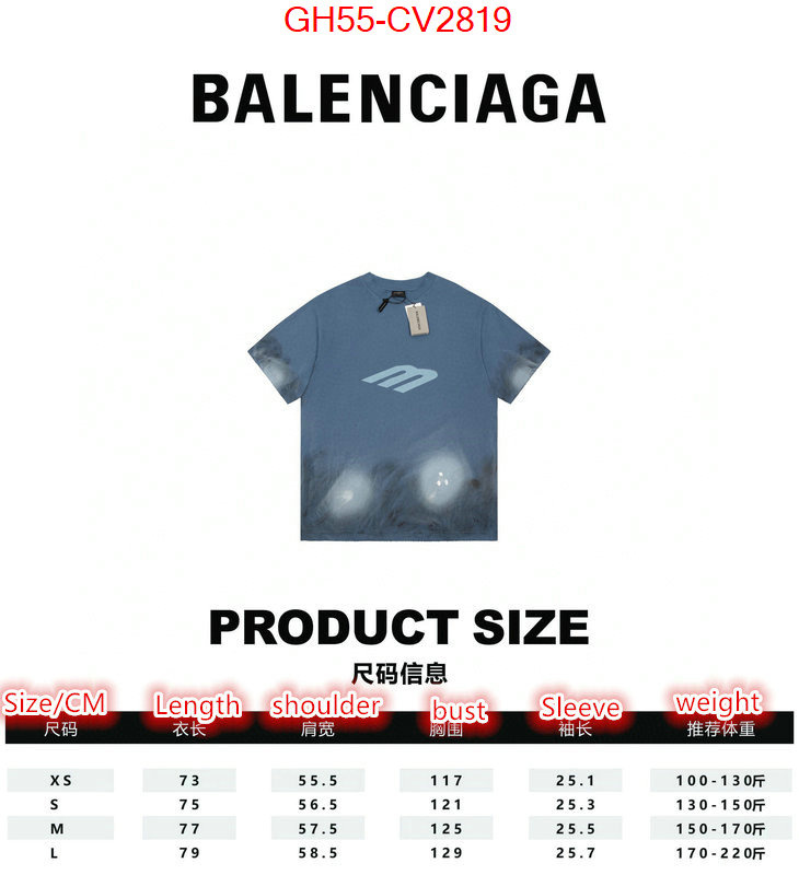 Clothing-Balenciaga unsurpassed quality ID: CV2819 $: 55USD
