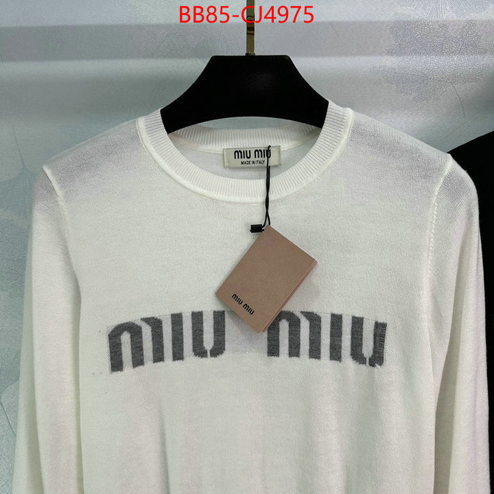 Clothing-MIU MIU buy best quality replica ID: CJ4975 $: 85USD