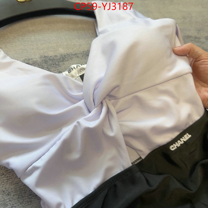 Swimsuit-Chanel 1:1 replica wholesale ID: YJ3187 $: 59USD