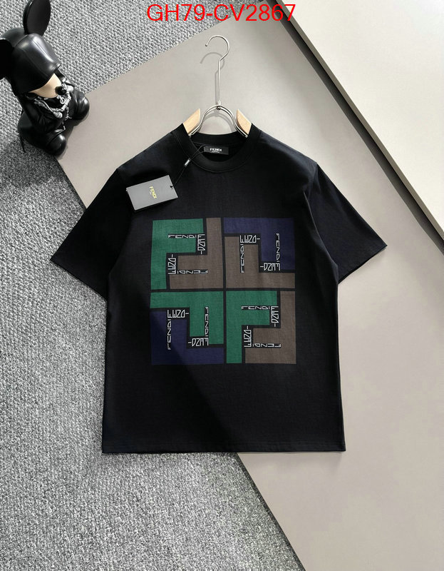 Clothing-Fendi top quality ID: CV2867 $: 79USD