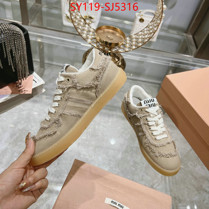 Women Shoes-Miu Miu best wholesale replica ID: SJ5316 $: 119USD