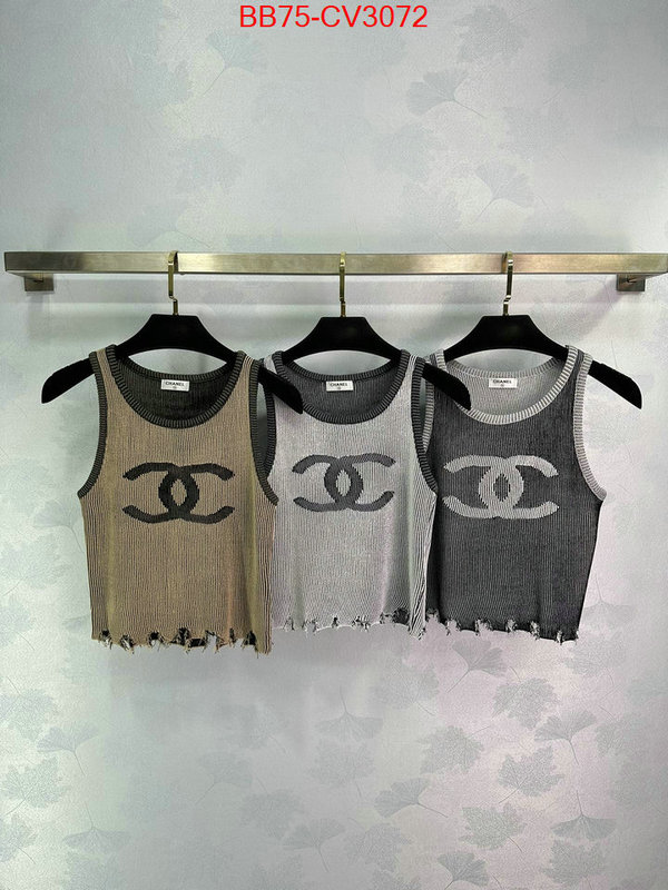 Clothing-Chanel replica ID: CV3072 $: 75USD