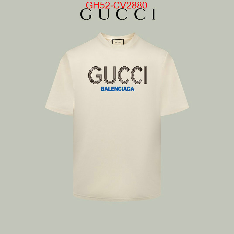 Clothing-Gucci for sale cheap now ID: CV2880 $: 52USD