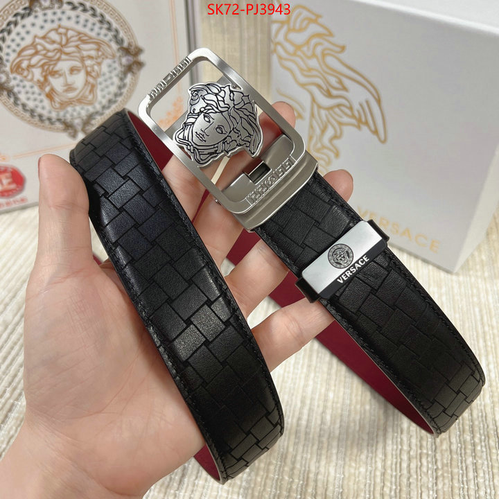Belts-Versace top perfect fake ID: PJ3943 $: 72USD