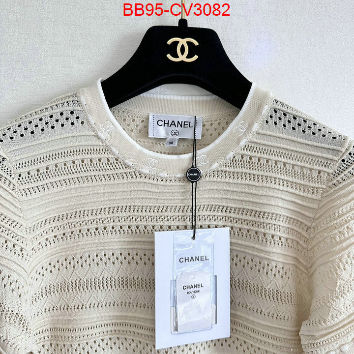 Clothing-Chanel top ID: CV3082 $: 95USD