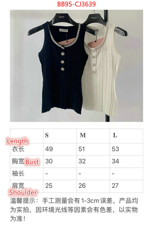 Clothing-MIU MIU perfect ID: CJ3639 $: 95USD