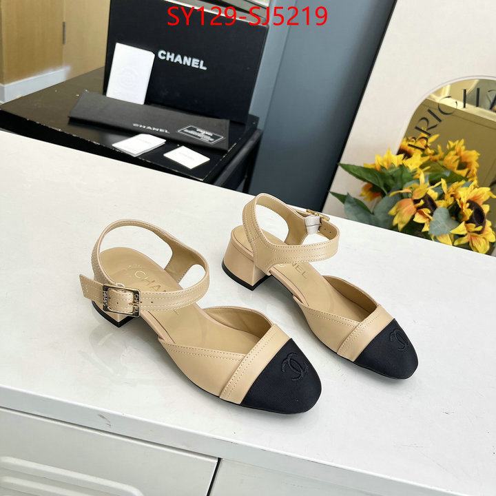 Women Shoes-Chanel what is a 1:1 replica ID: SJ5219 $: 129USD