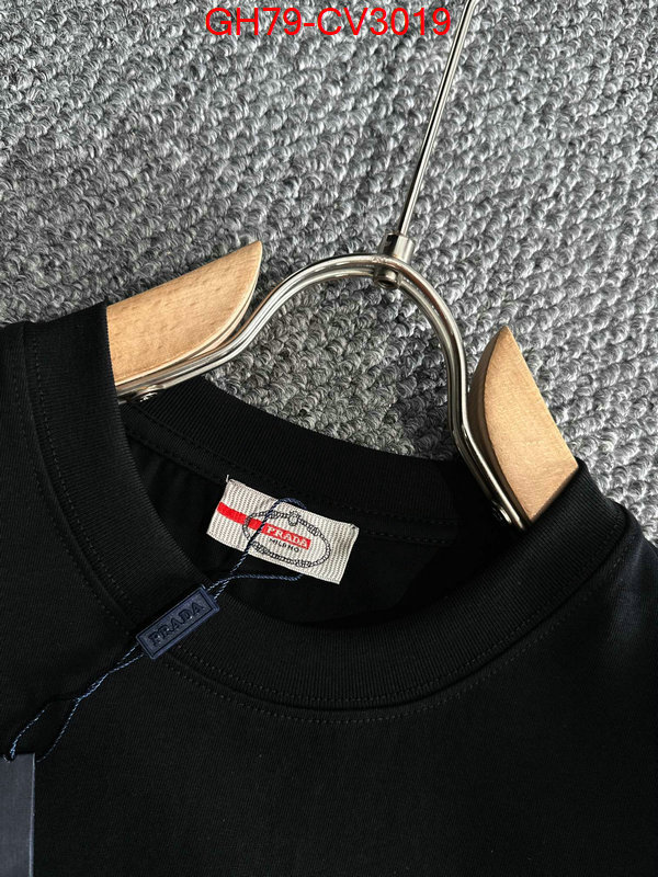 Clothing-Prada best knockoff ID: CV3019 $: 79USD