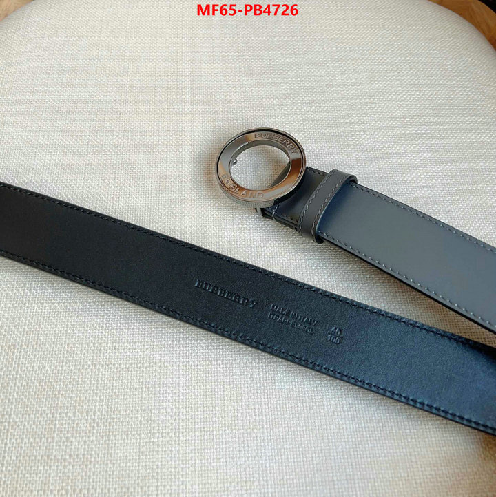 Belts-Burberry replicas ID: PB4726 $: 65USD