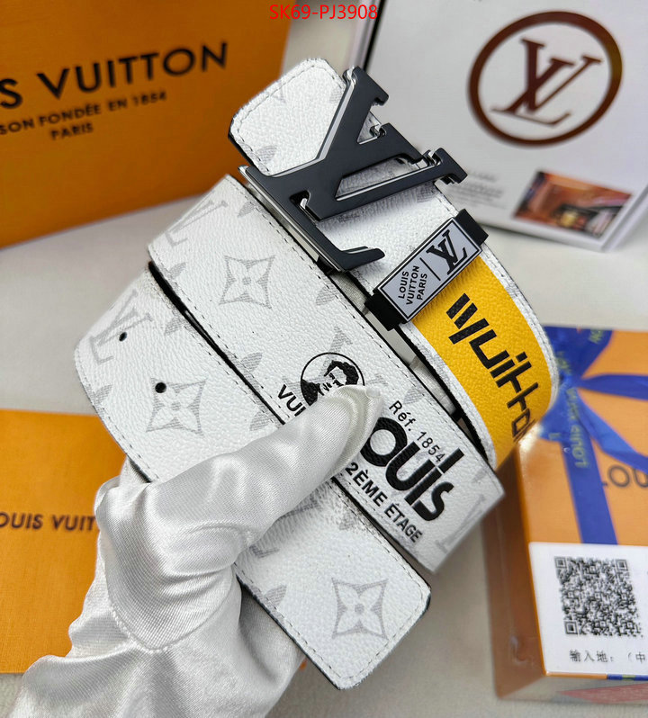 Belts-LV knockoff highest quality ID: PJ3908 $: 69USD
