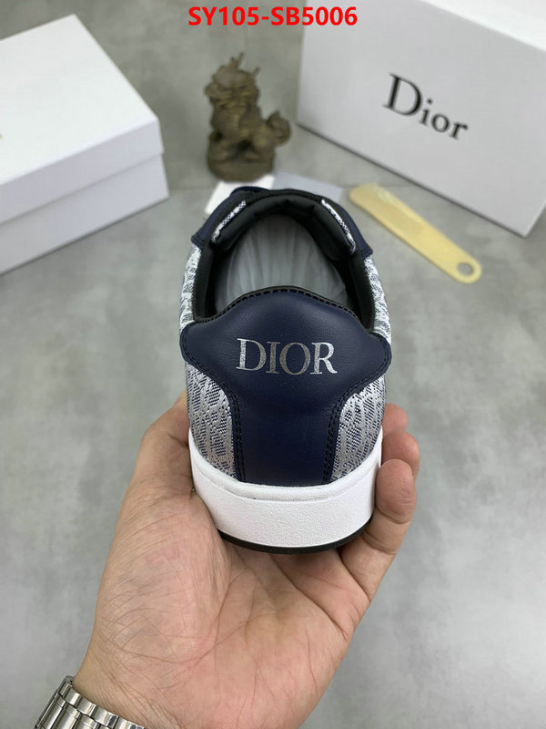 Men shoes-Dior replica 1:1 ID: SB5006 $: 105USD