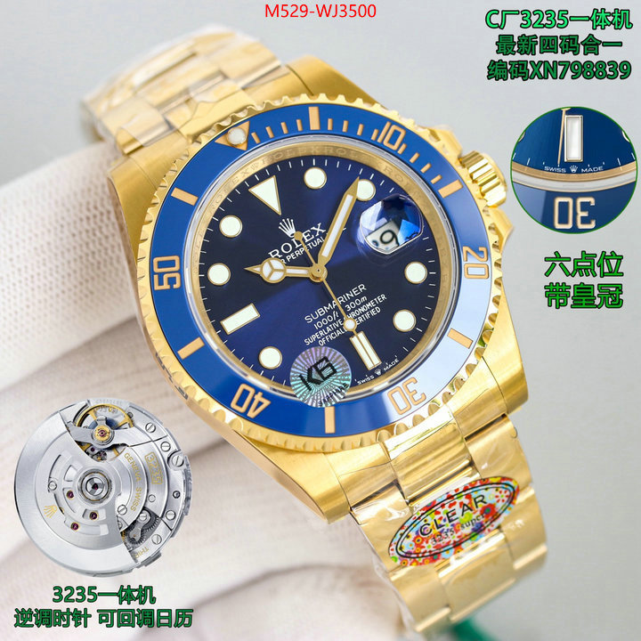 Watch(TOP)-Rolex high quality happy copy ID: WJ3500 $: 529USD