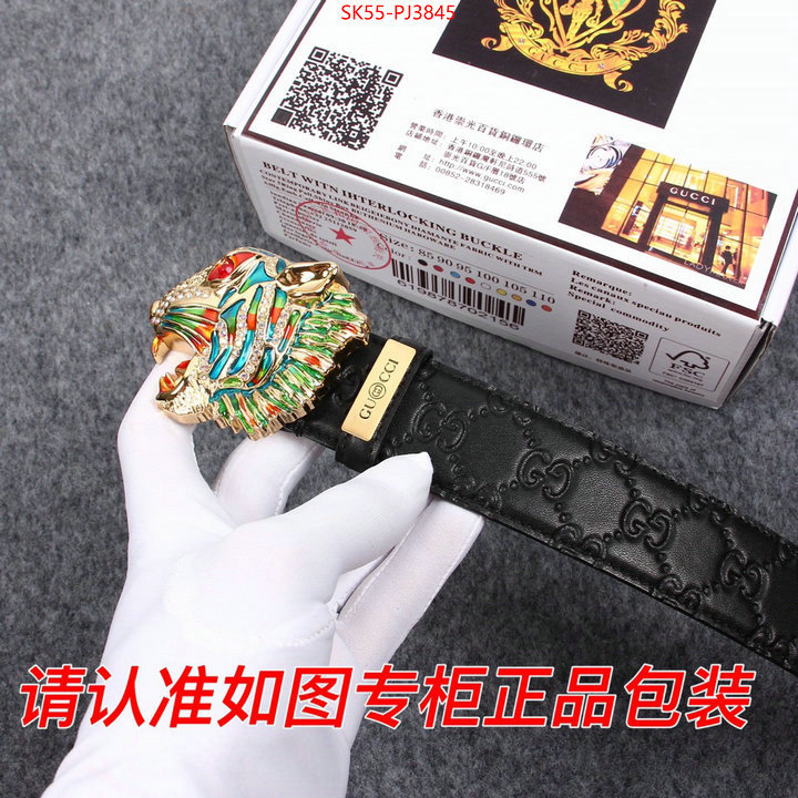 Belts-Gucci best fake ID: PJ3845 $: 55USD