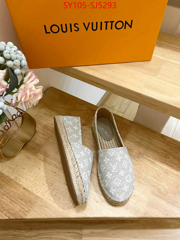 Women Shoes-LV designer 1:1 replica ID: SJ5293 $: 105USD