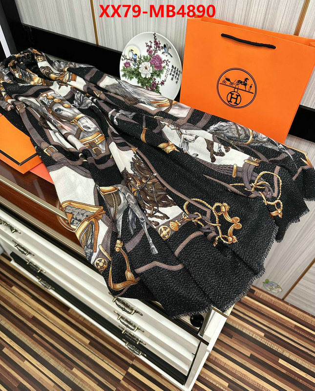 Scarf-Hermes replica 1:1 high quality ID: MB4890 $: 79USD