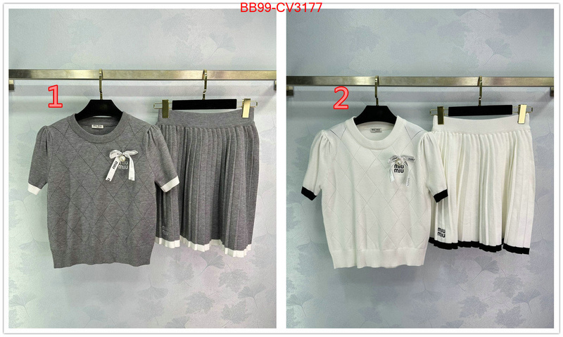 Clothing-MIU MIU where can i buy the best 1:1 original ID: CV3177 $: 99USD