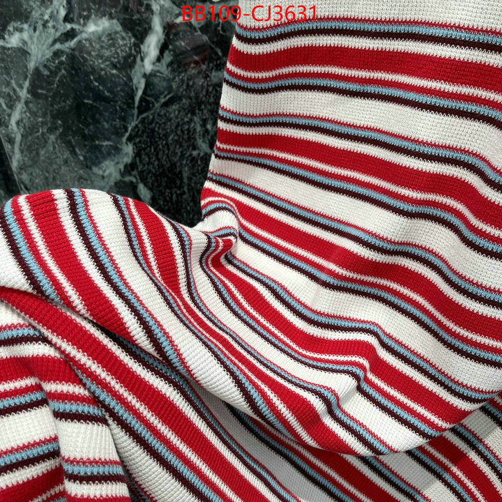 Clothing-MIU MIU top fake designer ID: CJ3631 $: 109USD