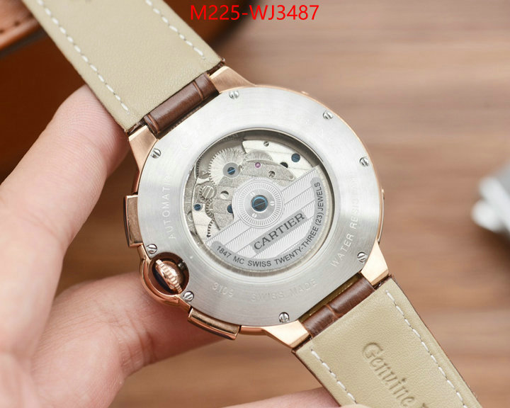 Watch(TOP)-Cartier wholesale imitation designer replicas ID: WJ3487 $: 225USD