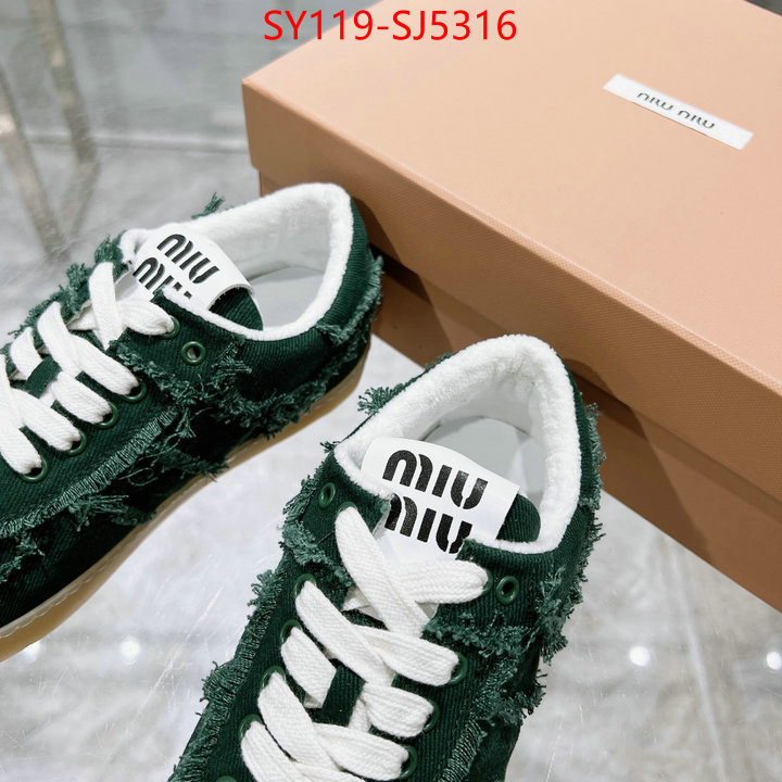 Women Shoes-Miu Miu best wholesale replica ID: SJ5316 $: 119USD