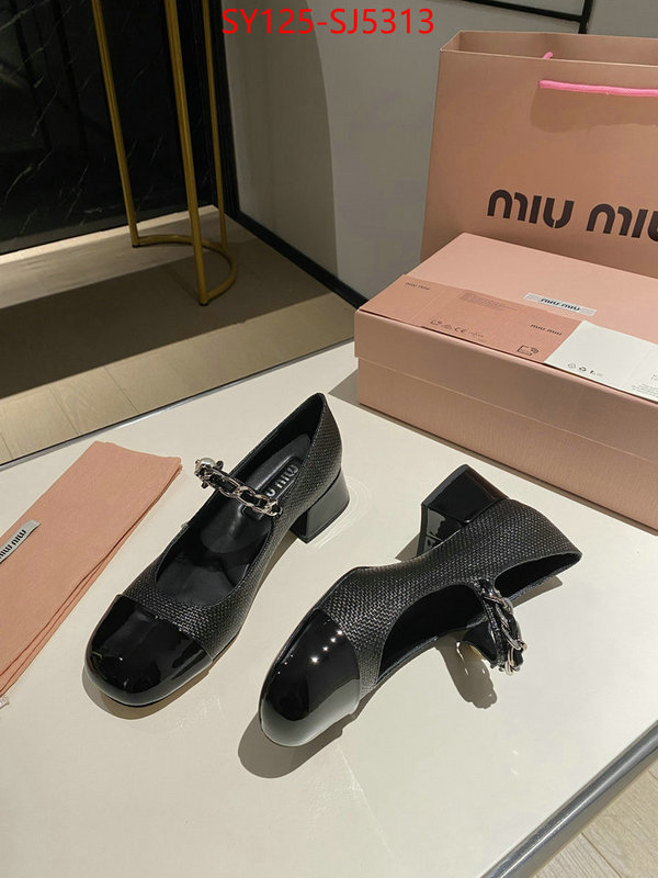 Women Shoes-Miu Miu customize the best replica ID: SJ5313 $: 125USD