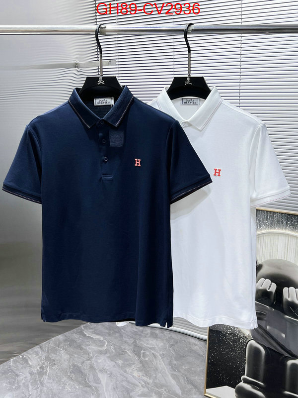 Clothing-Hermes replica aaaaa designer ID: CV2936 $: 89USD