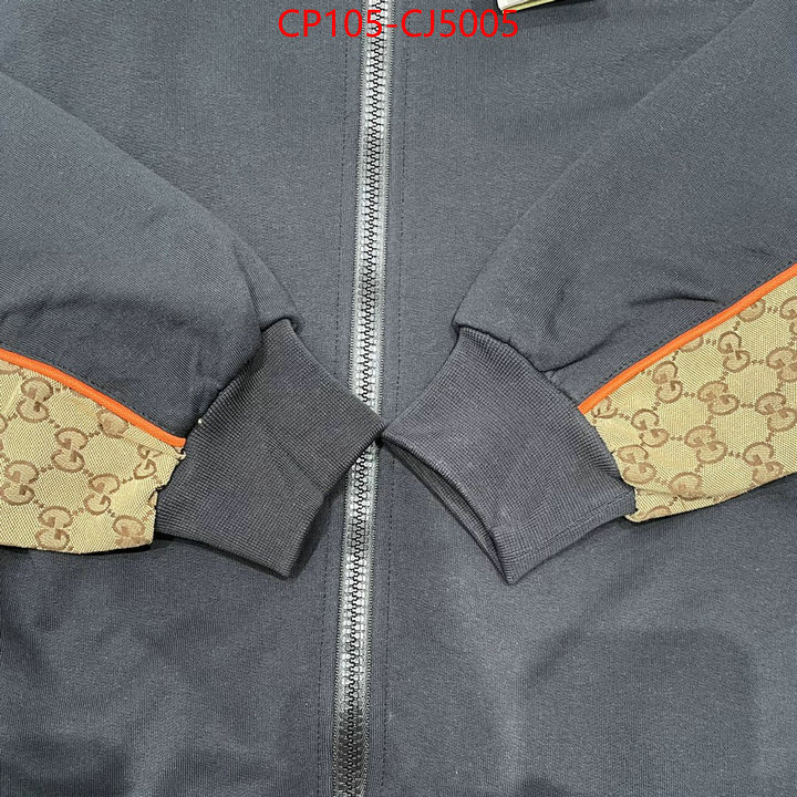 Clothing-Gucci best quality replica ID: CJ5005 $: 105USD