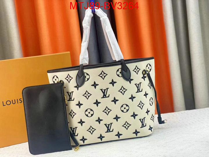 LV Bags(4A)-Neverfull- replica 1:1 ID: BV3264 $: 89USD,