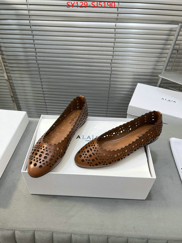 Women Shoes-ALAIA fake cheap best online ID: SJ5190 $: 129USD