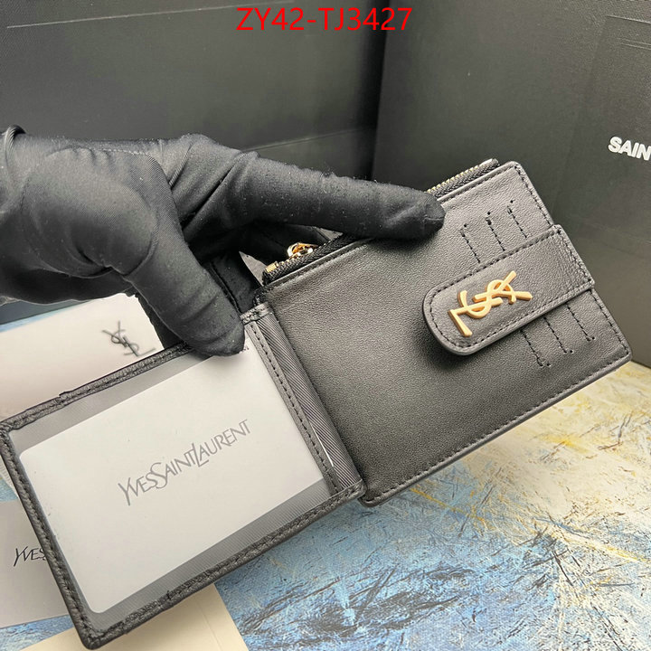 YSL Bags(4A)-Wallet- online ID: TJ3427 $: 42USD,