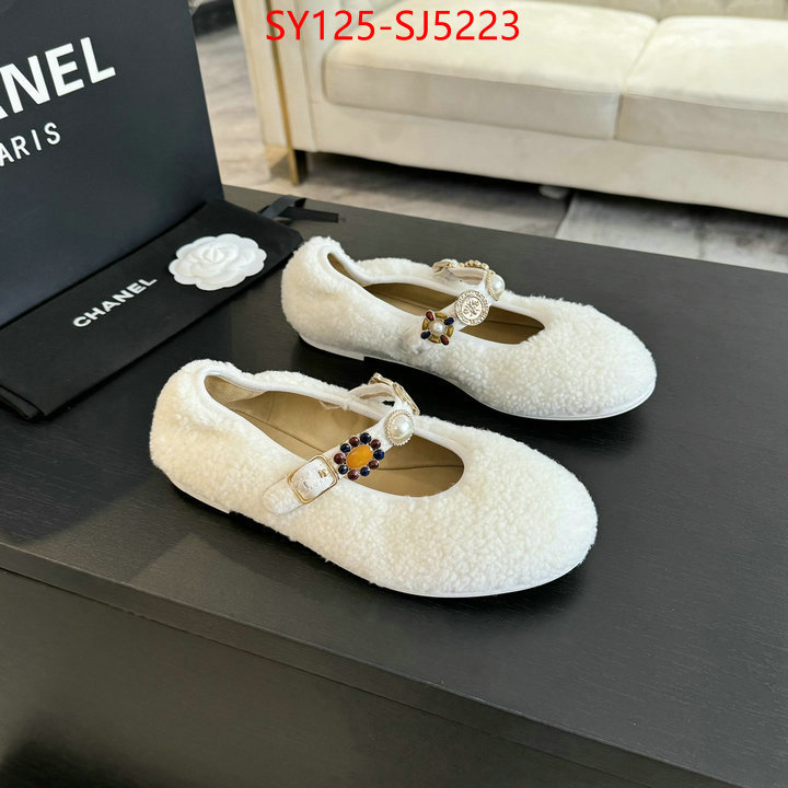 Women Shoes-Chanel where to buy replicas ID: SJ5223 $: 125USD