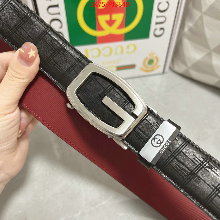 Belts-Gucci buy best high-quality ID: PJ3849 $: 75USD