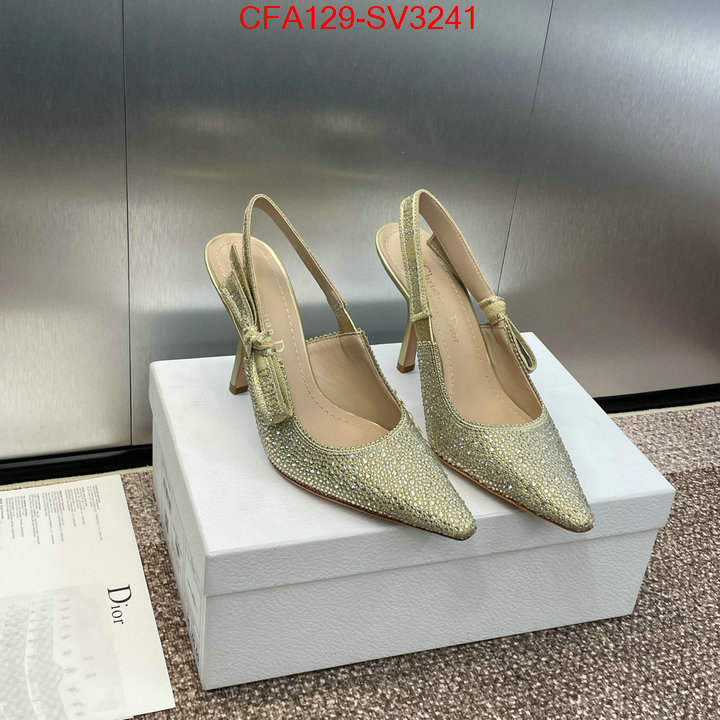 Women Shoes-Dior shop cheap high quality 1:1 replica ID: SV3241 $: 129USD