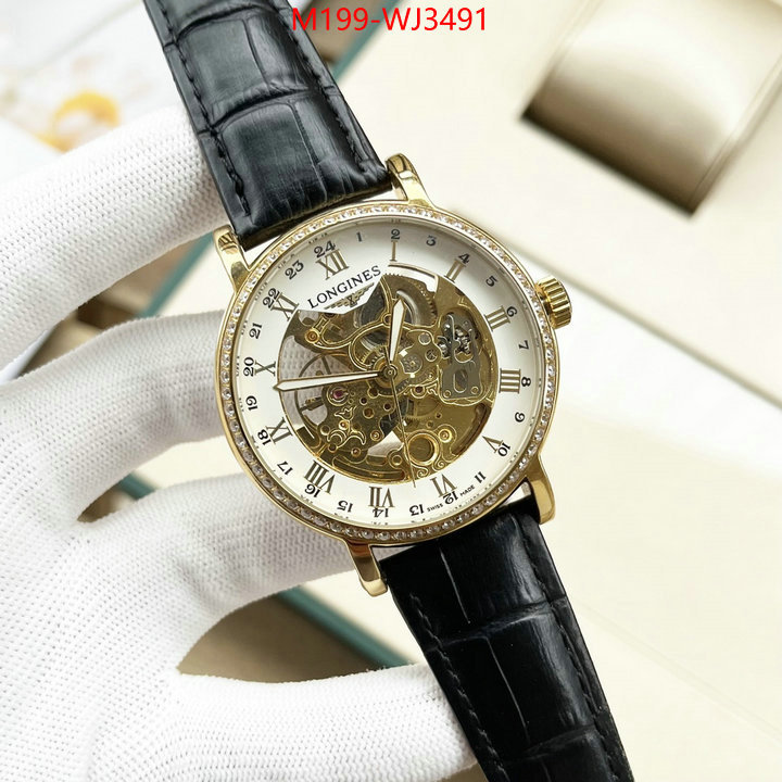 Watch(TOP)-Longines how to find designer replica ID: WJ3491 $: 199USD