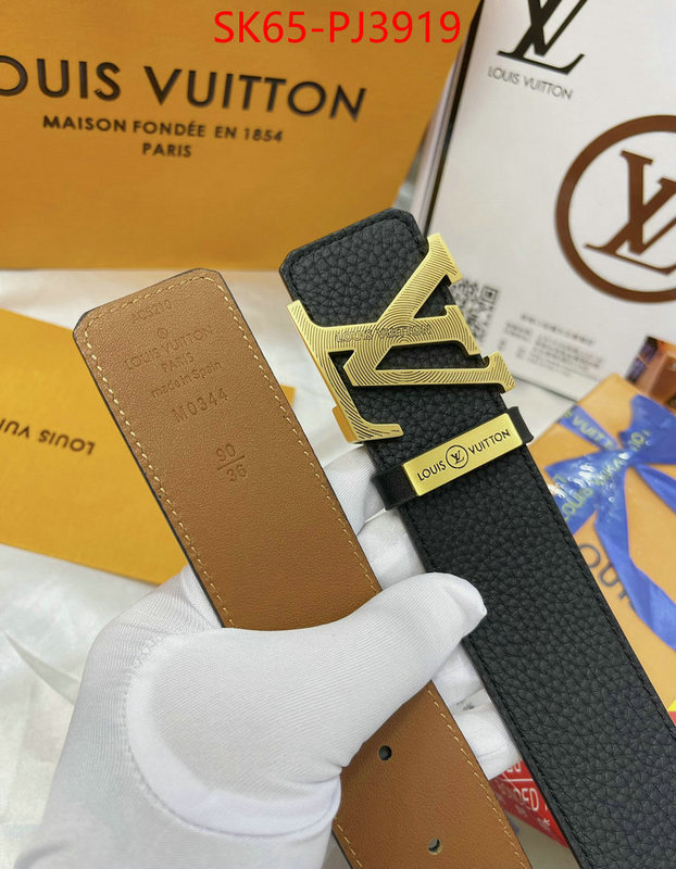 Belts-LV designer replica ID: PJ3919 $: 65USD