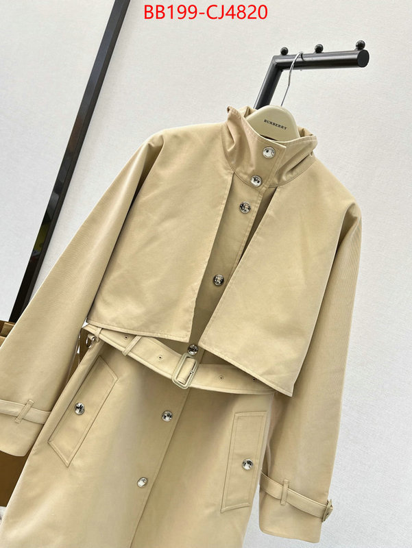 Clothing-Burberry how to buy replcia ID: CJ4820 $: 199USD